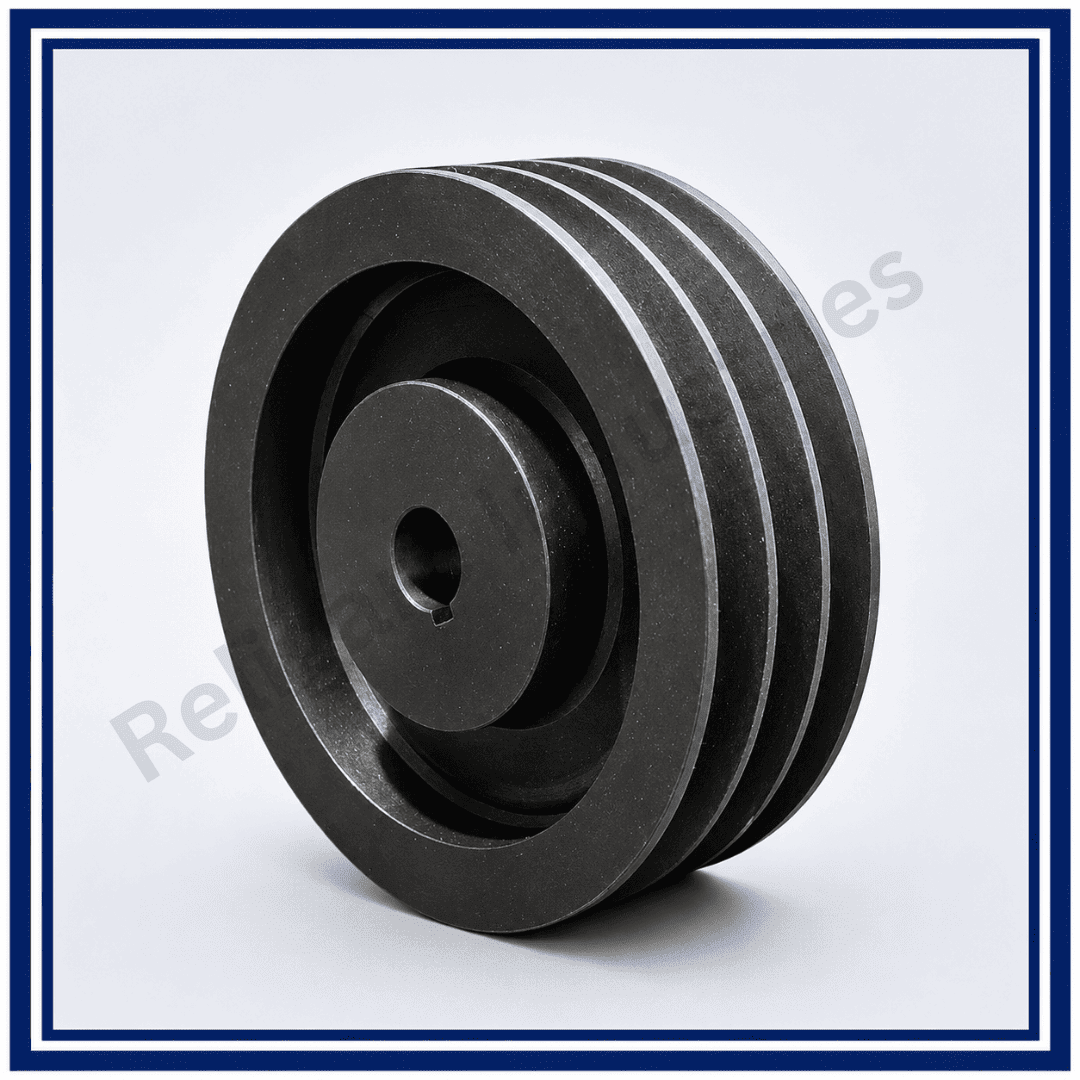 Mild Steel V Groove Pulley manufacturer in Ahmedabad, Gujarat